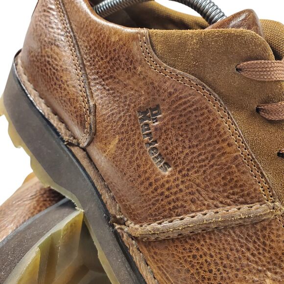 DR. MARTENS Shoes 2B89 Mens Size 12 Brown Leather Oxford Casual Dress Y2K 90s main image 14
